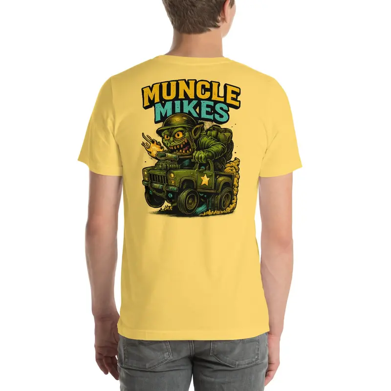 Muncle Mike’s Monster Rods T-Shirt – Bold Hot Rod Artwork (040)