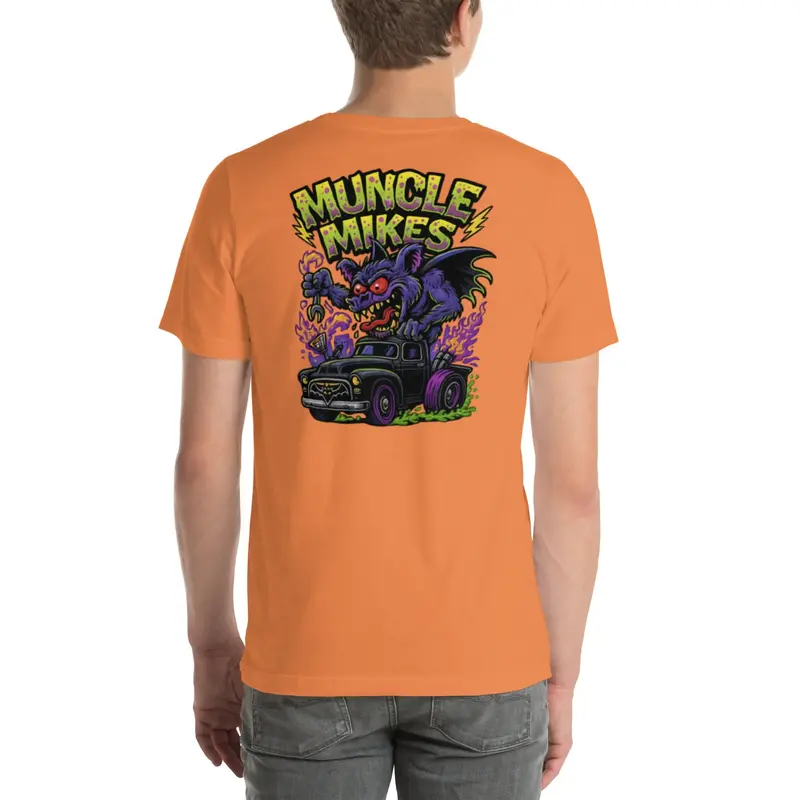 Muncle Mike’s Monster Rods T-Shirt – Hot Rod Culture Design (029)