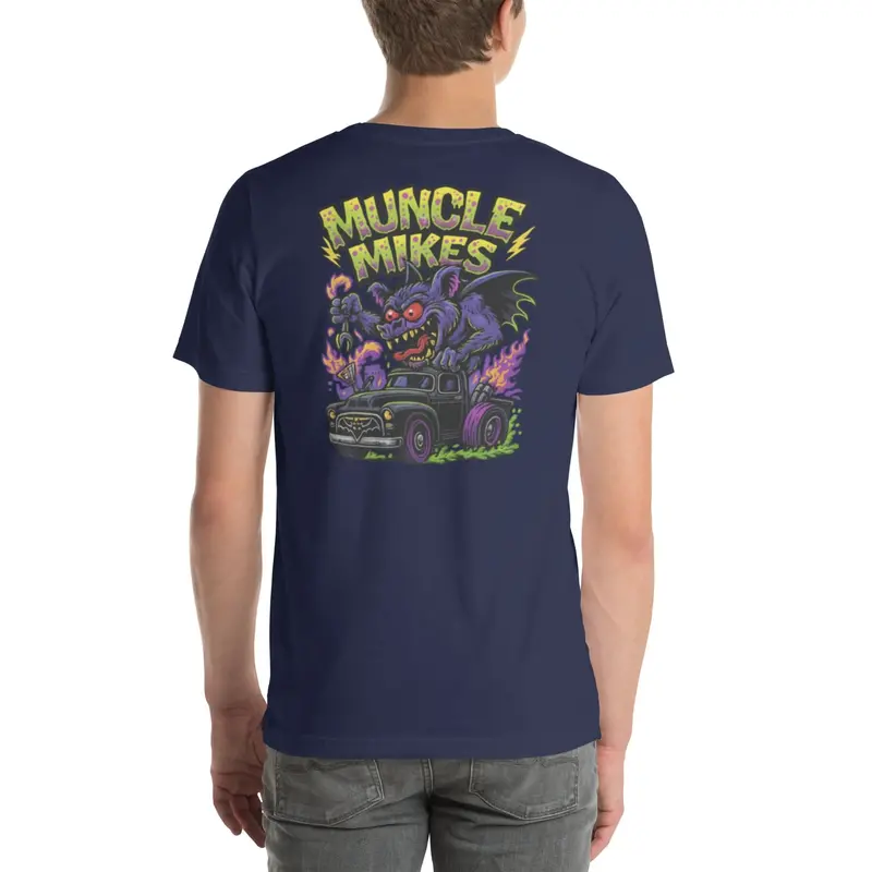 Muncle Mike’s Monster Rods T-Shirt – Hot Rod Culture Design (029)