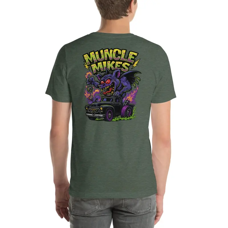 Muncle Mike’s Monster Rods T-Shirt – Hot Rod Culture Design (029)
