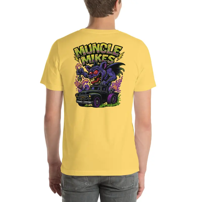 Muncle Mike’s Monster Rods T-Shirt – Hot Rod Culture Design (029)