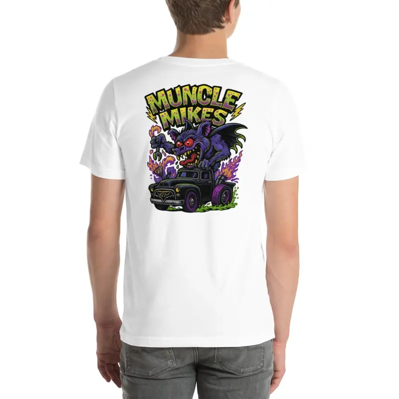Muncle Mike’s Monster Rods T-Shirt – Hot Rod Culture Design (029)