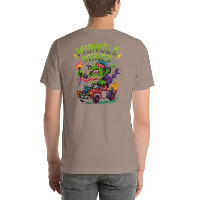 Muncle Mike’s Monster Rods T-Shirt – Hot Rod Heritage Graphic (030)