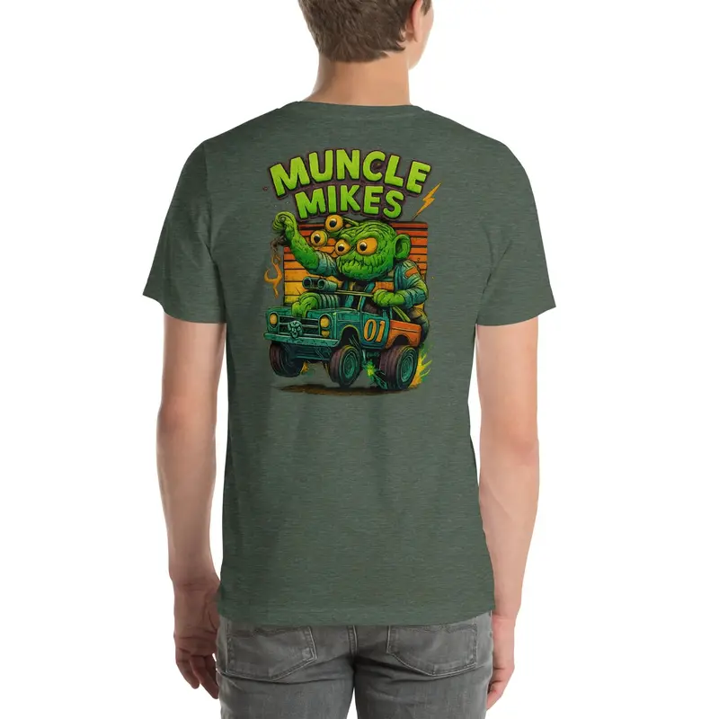 Muncle Mike’s Monster Rods T-Shirt – Hot Rod Lifestyle Apparel (035)