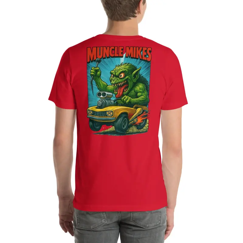 Muncle Mike’s Monster Rods T-Shirt – Hot Rod & Rat Rod Graphic Tee (003)
