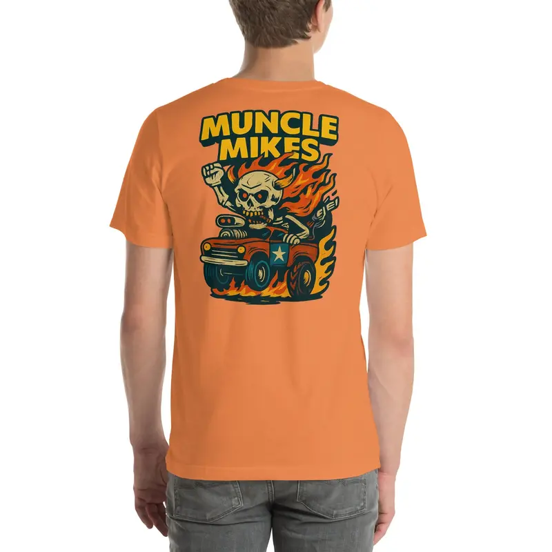 Muncle Mike’s Monster Rods T-Shirt – Rat Rod Lifestyle Tee (028)