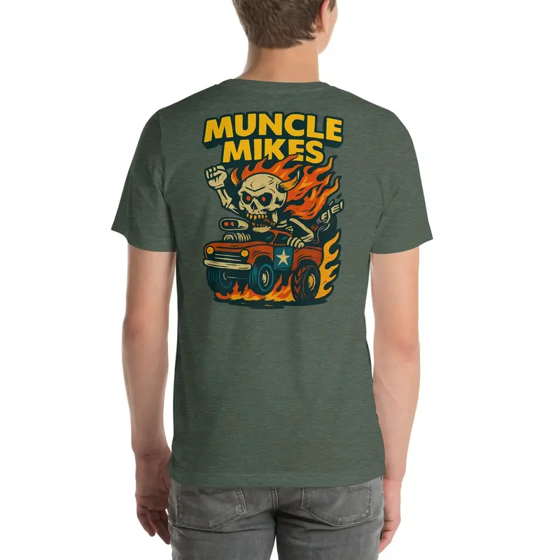Muncle Mike’s Monster Rods T-Shirt – Rat Rod Lifestyle Tee (028)