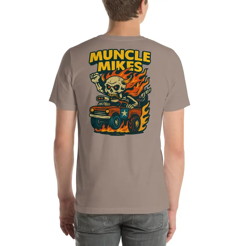 Muncle Mike’s Monster Rods T-Shirt – Rat Rod Lifestyle Tee (028)