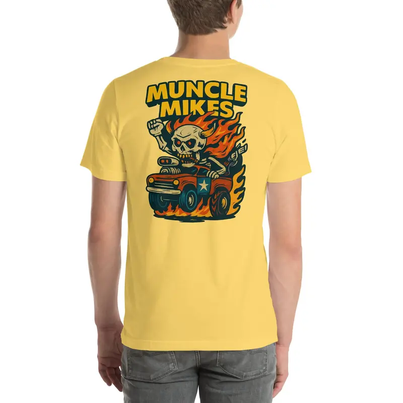 Muncle Mike’s Monster Rods T-Shirt – Rat Rod Lifestyle Tee (028)