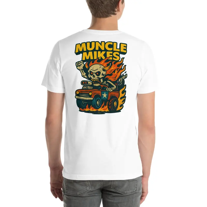 Muncle Mike’s Monster Rods T-Shirt – Rat Rod Lifestyle Tee (028)