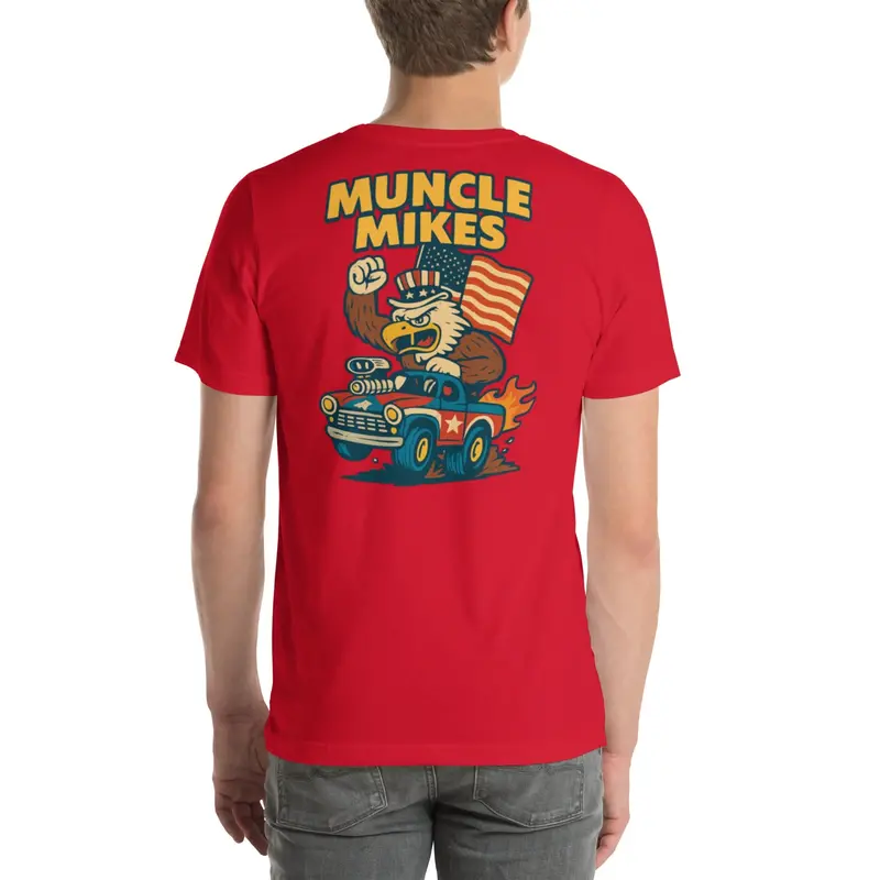 Muncle Mike’s Monster Rods T-Shirt – Vintage Auto Enthusiast Design (027)