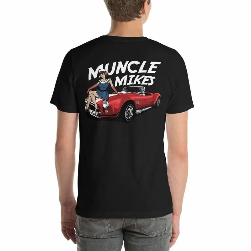 Muncle Mikes T-Shirt Crew: Hot Rod Pin Up Girl 2 1