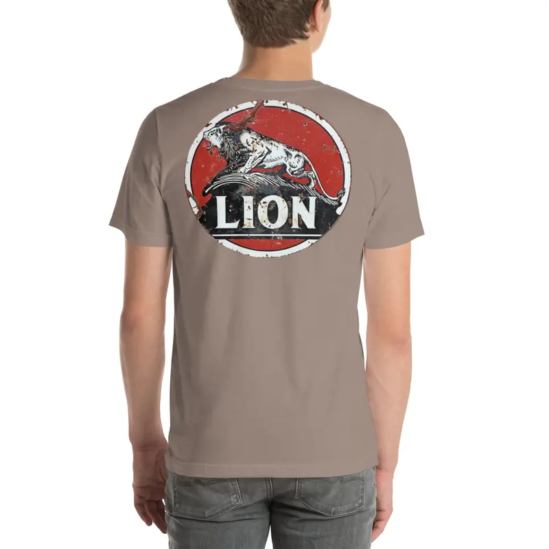 Muncle Mike’s Vintage Gas & Oil T-Shirt – Lion Gas Brand Design
