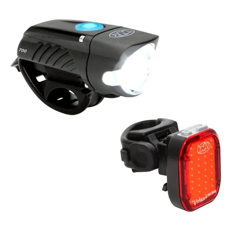 Niterider Swift 700 Front And Vmax+ 180 Rear Light Set 1