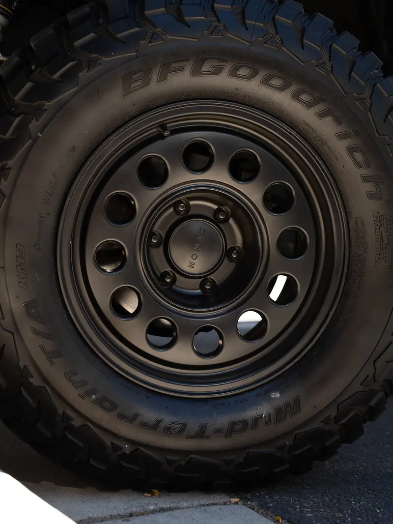 Nomad Wheels 501Sb Convoy Satin Black 3