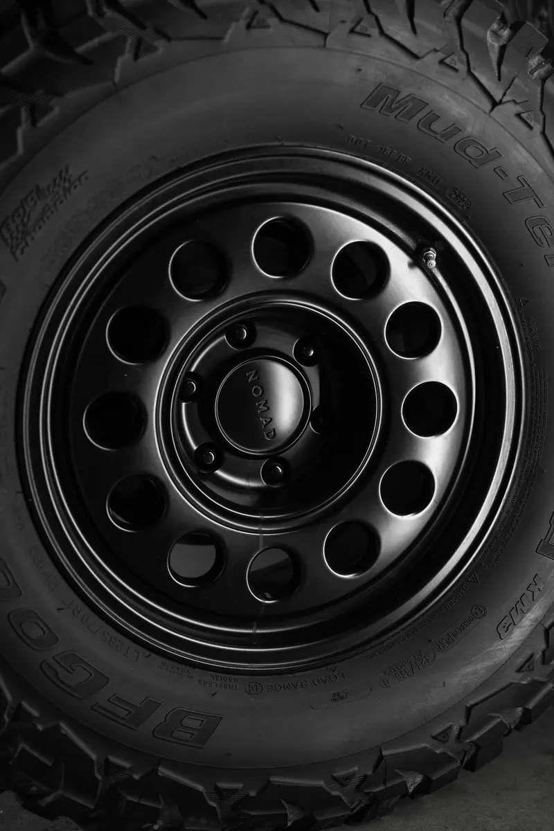 Nomad Wheels 501Sb Convoy Satin Black 4