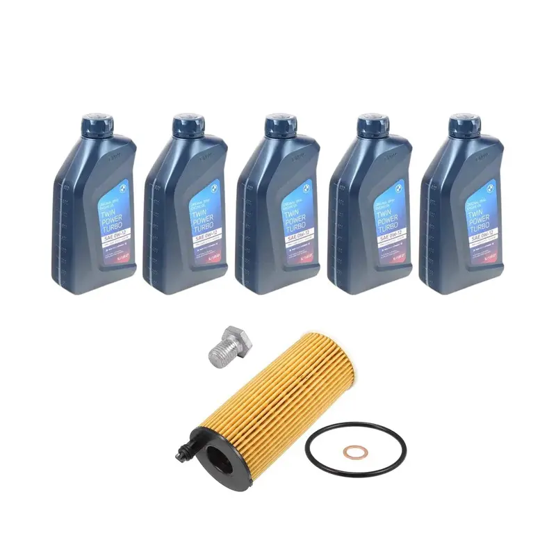 Oil Service Kit - Genuine 0W12 Ll22 Engine Oil - Bmw B48 48V Hybrid 1