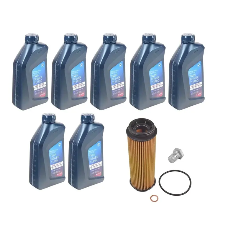 Oil Service Kit - Genuine 0W12 Ll22 Engine Oil - Bmw B58 48V Hybrid 1