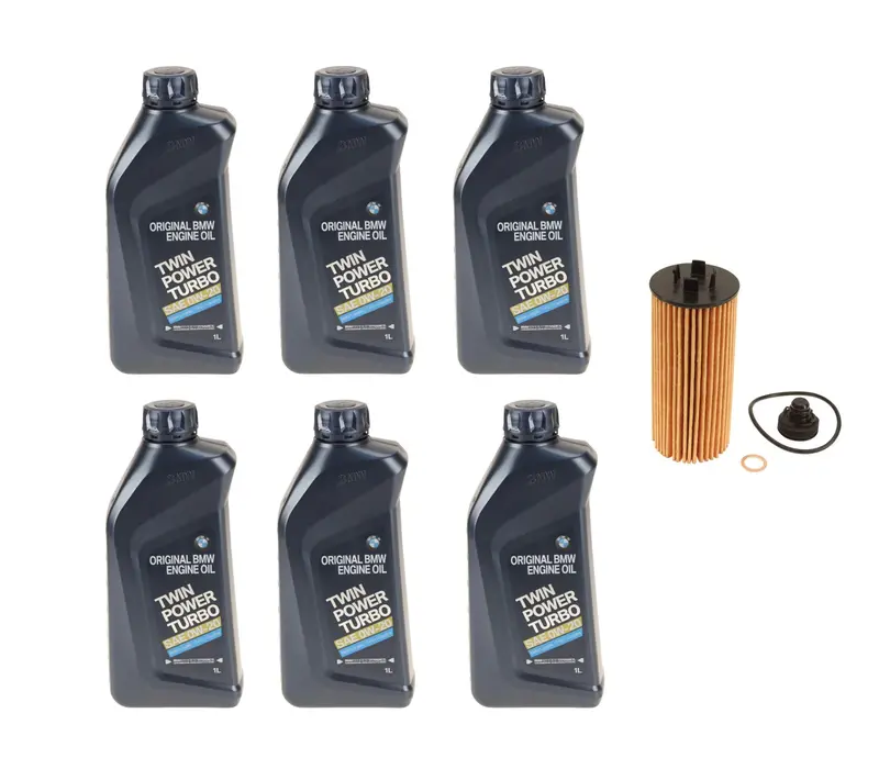 Oil Service Kit - Genuine Bmw 0W-20 - B46 2.0L / X1 / X2 1