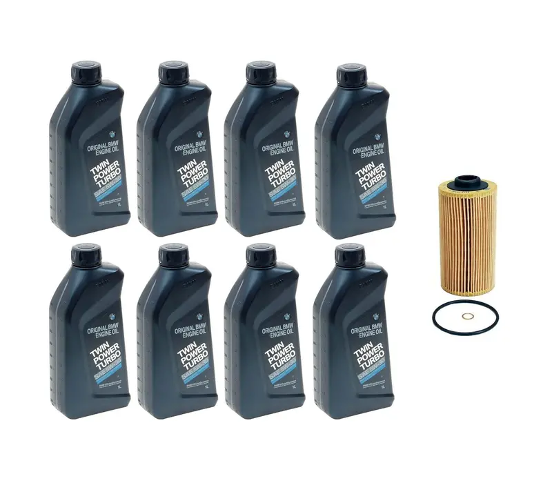 Oil Service Kit - Genuine Bmw 5W-30 - M60 / M62 / M70 / M73 / S62 / S70 1
