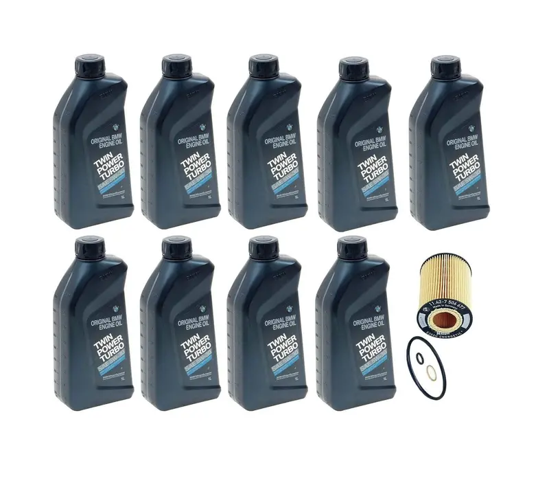 Oil Service Kit - Genuine Bmw 5W-30 - N62 4.4L & 4.8L 1