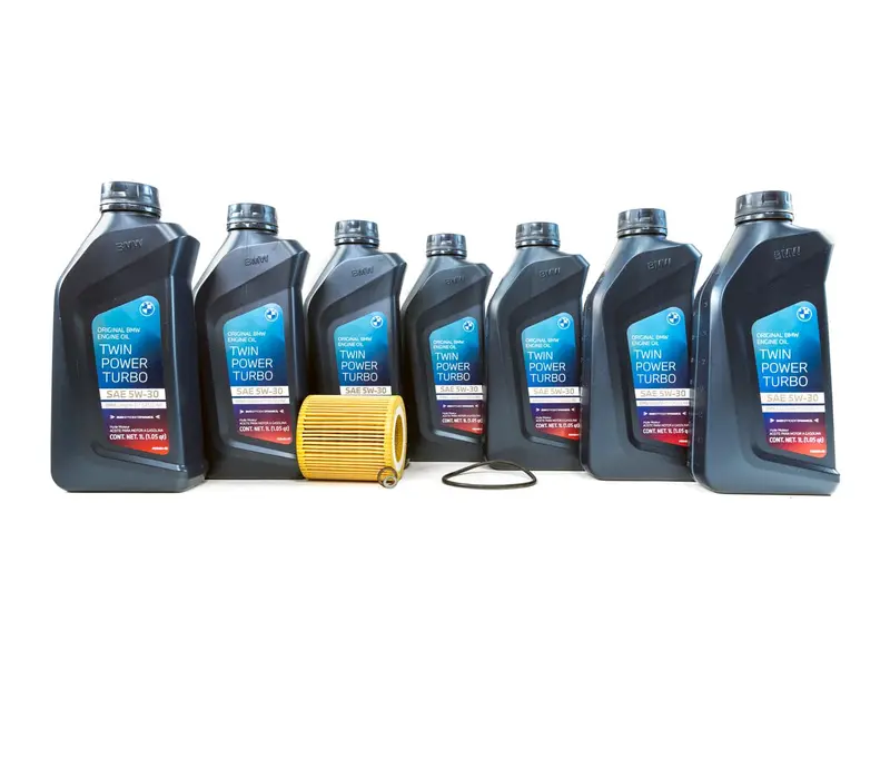 Oil Service Kit - Genuine Bmw Oil  5W-30 - N20 Xdrive / N52 / N54 / N55 1