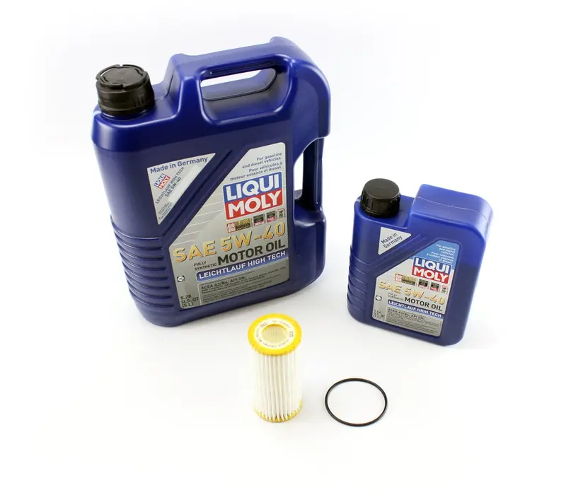 Oil Service Kit - Liqui Moly Leichtlauf High Tech 5W-40 - Vw/Audi / Gen 3 / 1.8T / 2.0T 1