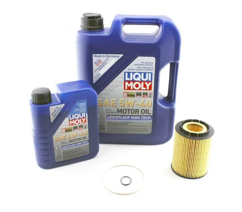Oil Service Kit - Liqui Moly Leichtlauf High Tech 5W40 - Vw Mk3 Vr6 1