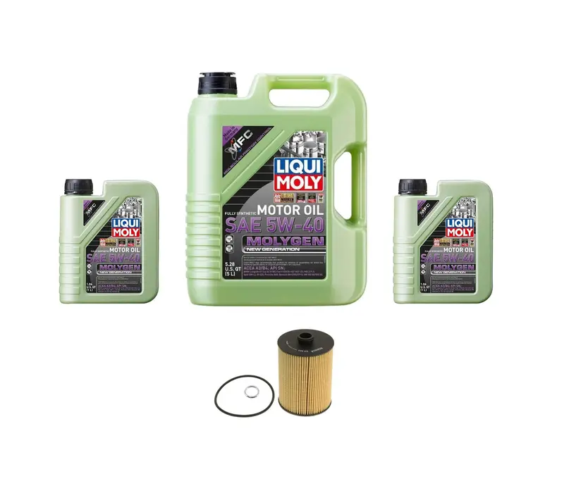 Oil Service Kit - Liqui Moly Molygen 5W-40 (7L) - Vw / 2011+/ 3.6L Vr6 1