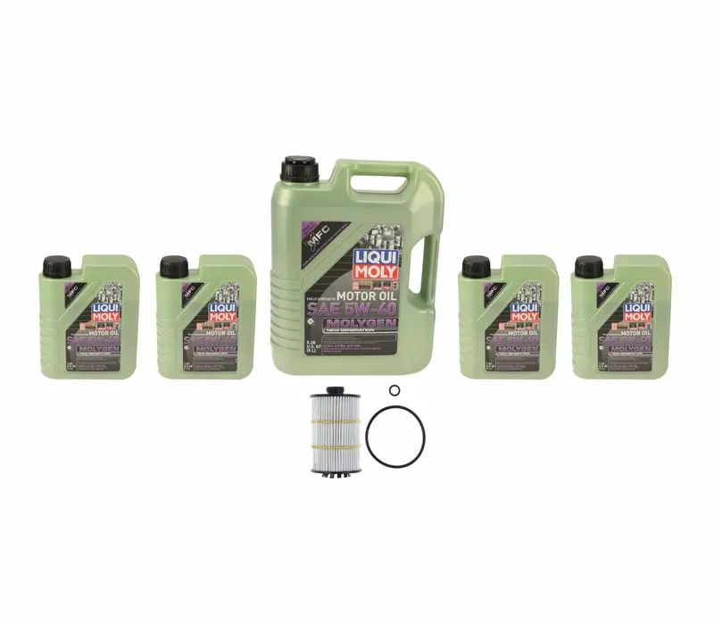 Oil Service Kit - Liqui Moly Molygen 5W-40 - Audi 4.0T 1