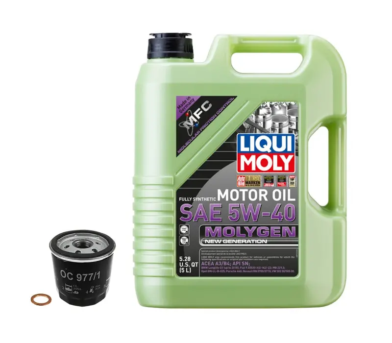 Oil Service Kit - Liqui Moly Molygen 5W-40 - Vw / 1.4T / 2013-2018 Jetta 1