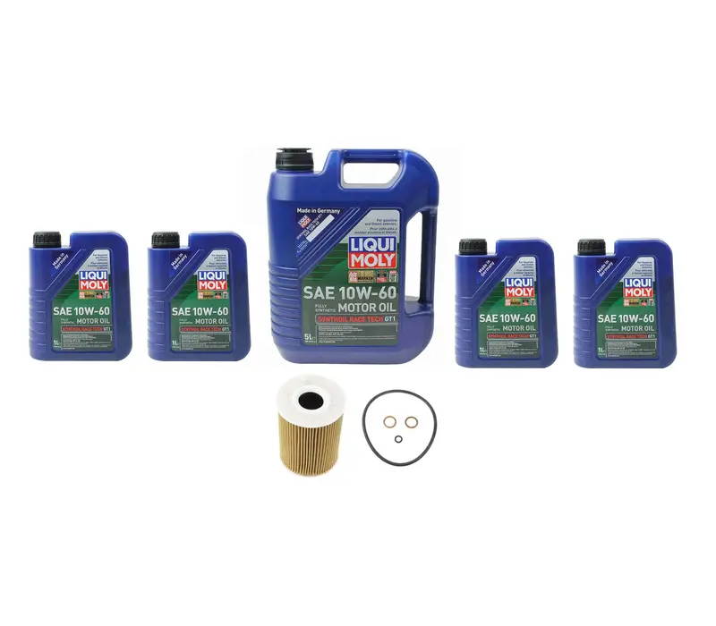 Oil Service Kit -Liqui Moly Race Tech Gt1 10W-60 - Bmw S65 4.0L 1