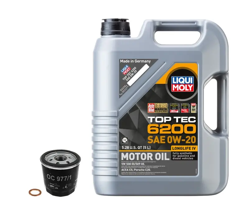 Oil Service Kit - Liqui Moly Top Tec 6200 0W-20 - Vw / 1.4T / 2019+ Jetta / Golf Sportwagen / 1.5T / Taos  / Jetta 1