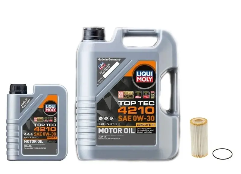 Oil Service Kit - Liqui Moly Toptec 0W-30 - Vw / Mk7.5 Golf R 1