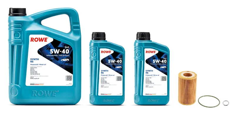 Oil Service Kit - Rowe Hightec Synth Rs Sae 5W-40 - Audi 3.0T (Late) 1