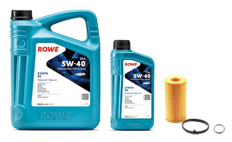 Oil Service Kit - Rowe Hightec Synth Rs Sae 5W-40 - Vw 2.5L 1