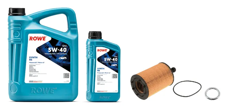 Oil Service Kit - Rowe Hightec Synth Rs Sae 5W-40 - Vw / 24V Vr6 / 3.2L Vr6 / 3.6L Vr6 (Up To 2010) 1
