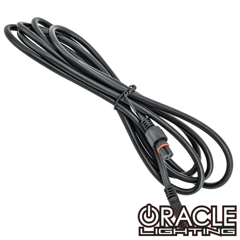 Oracle Lighting 2 Pin 6’ Extension Cable For Single Color Illuminated Wheel Rings & Rock Lights 1