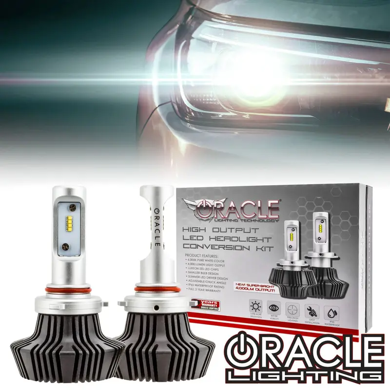 Oracle Lighting 9006 - 4,000+ Lumen Led Light Bulb Conversion Kit (Fog Light) 1