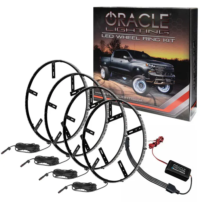 Oracle Lighting Led Illuminated Wheel Rings - Dynamic Color Shift 1