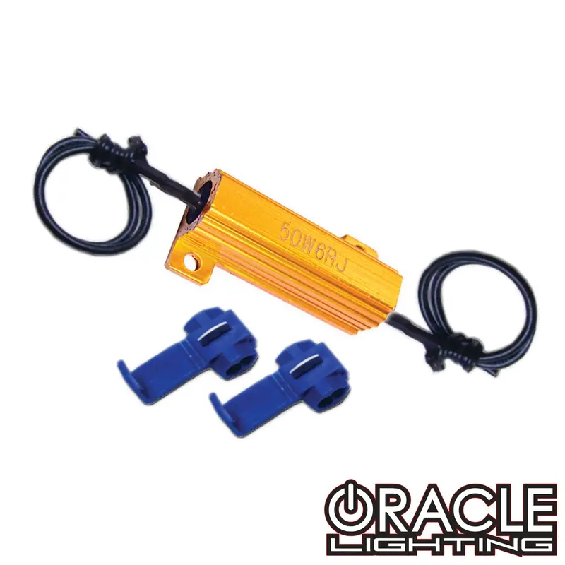 Oracle Lighting Led Load Equalizer 50W/ 6Ohm Resistor For Turn Signal Rapid Flash 1