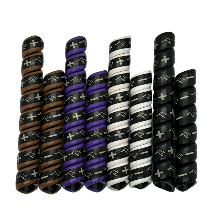 Outback Wrap - 4 Pair Pack 3 +/- Hydraulic Hose Markers 1