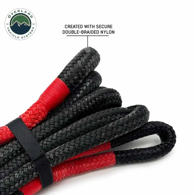 Overland Vehicle Systems Brute Kinetic Recovery Rope W/ Storage Bag 4