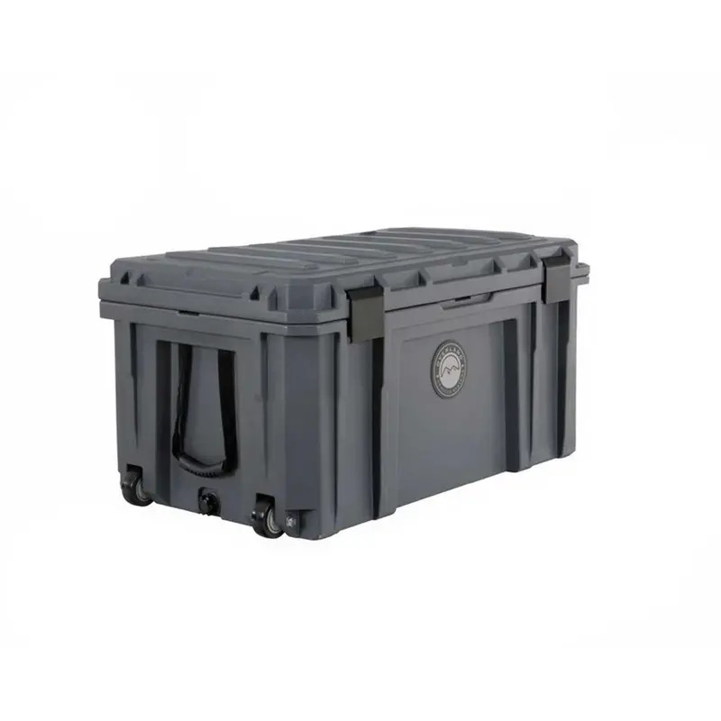 Overland Vehicle Systems D.B.S. Dark Grey 169 Qt Dry Box W/Wheels, Drain & Bottle Opener 1