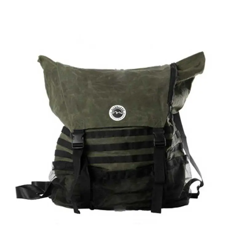Overland Vehicle Systems Extra Large Trash Bag Tire Mount #16 Waxed Canvas Universal 1
