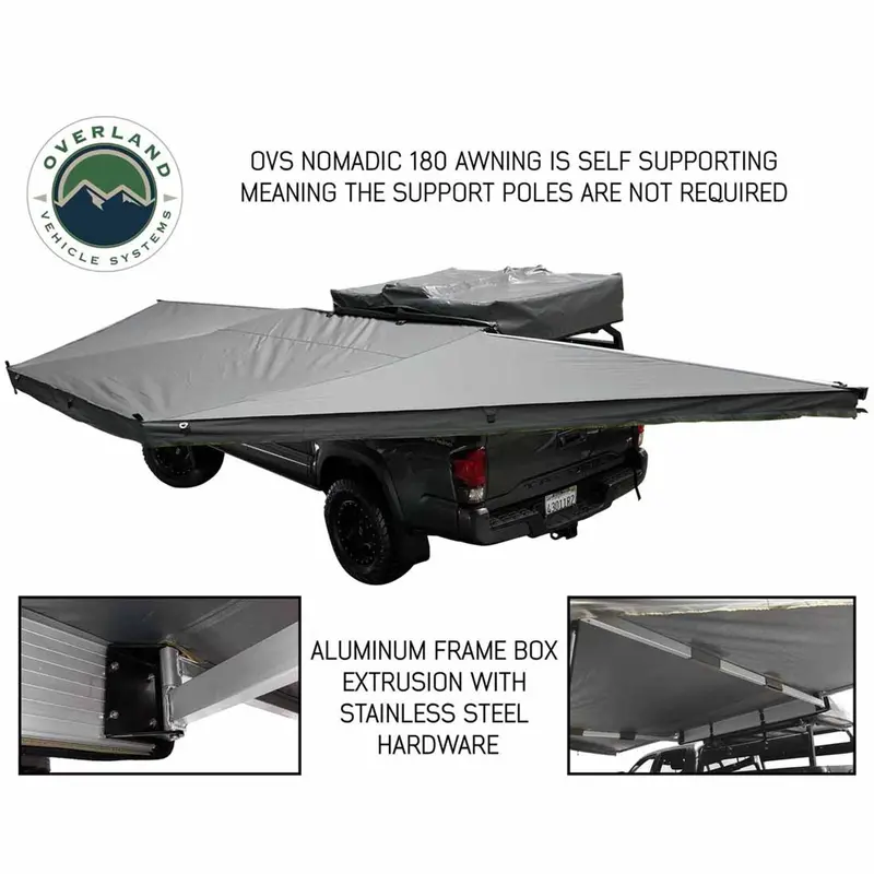 Overland Vehicle Systems Hd Nomadic 180 Degree Awning 1