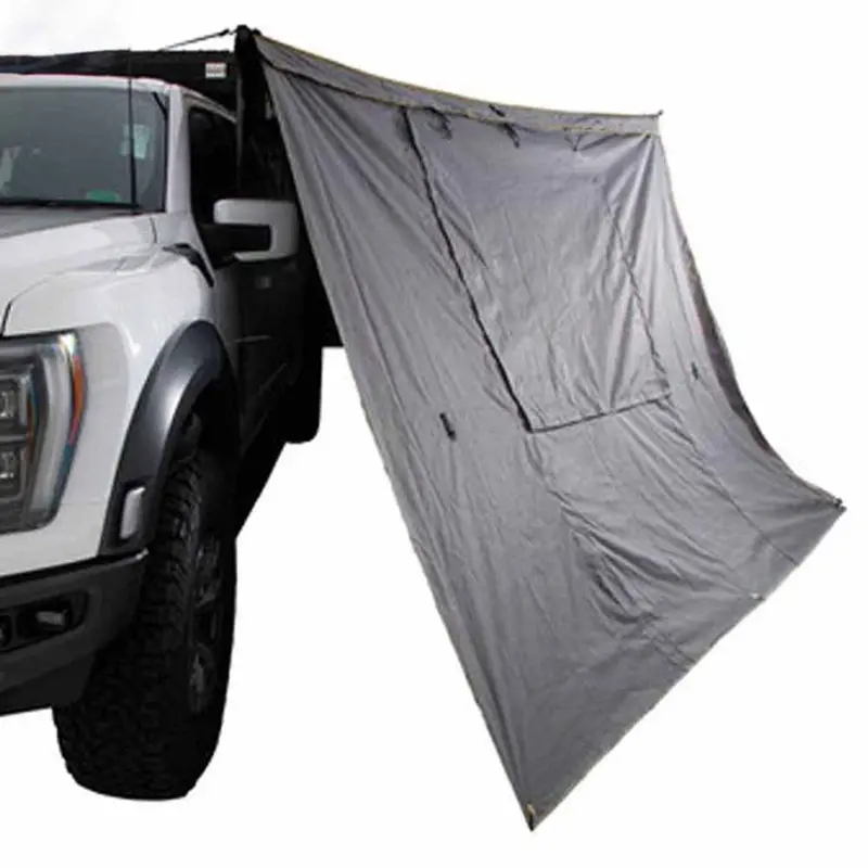 Overland Vehicle Systems Hd Nomadic 270 Degree Awning Wall 1 With Door & Window 1