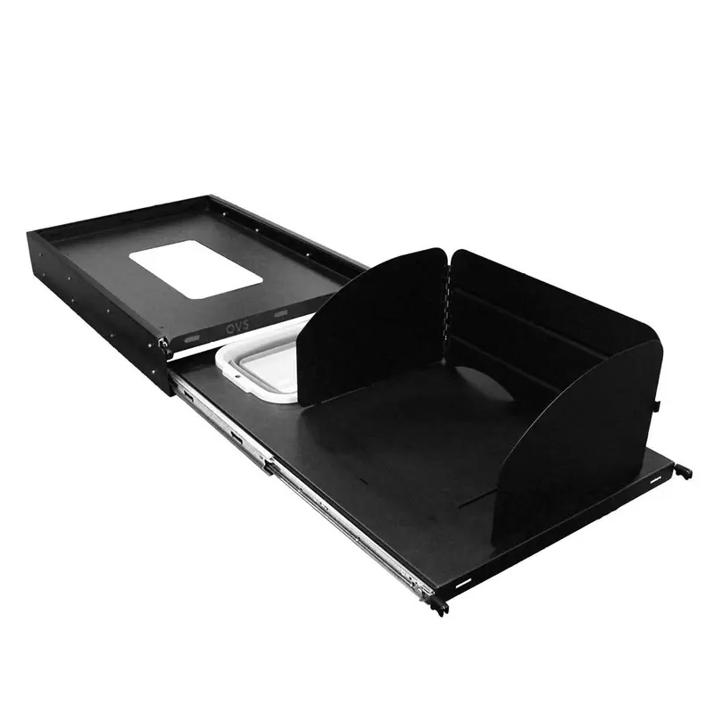 Overland Vehicle Systems Large Refrigerator Tray And Sink Slide 1