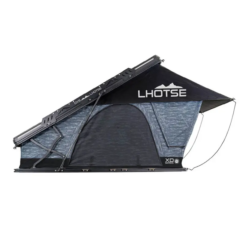 Overland Vehicle Systems Xd Lhotse Clam Shell Aluminum Hard Shell Roof Top Tent 1