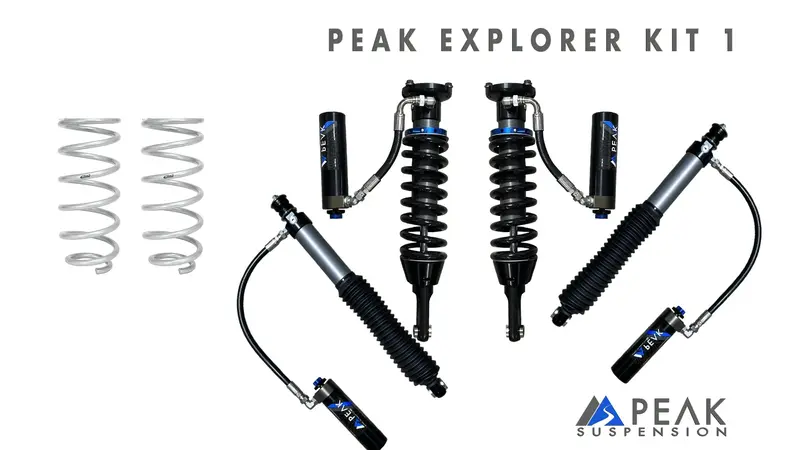 Peak Suspension 2.5" Explorer Kit For 4Runner (2010-2024) 1